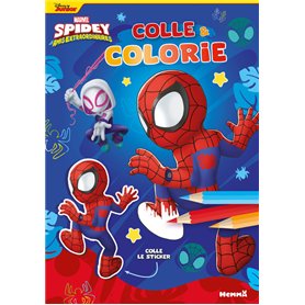Marvel Spidey et ses amis extraordinaires - Colle et colorie (Spidey grimpe)