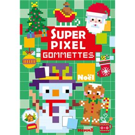 Super pixel - Gommettes - Noël