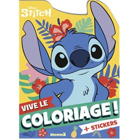 Disney Stitch - Vive le coloriage ! - + stickers offerts