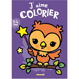 J'aime colorier (2-4 ans) (Hibou)
