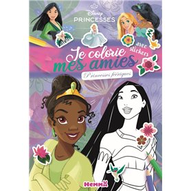 Disney Princesses - Je colorie mes amies - Bloc de styliste - Princesses féériques