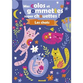 Mes colos et gommettes super chouettes ! Les chats