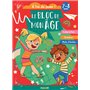 Le bloc de mon âge (7-8 ans) - A toi de jouer ! (Fille garçon fond rouge et vert) - Labyrinthes