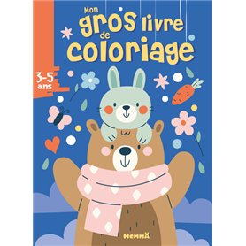Mon gros livre de coloriage (Ours et lapin)