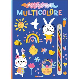 Mon coloriage multicolore (Pâques)