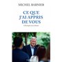Ce que j'ai appris de vous