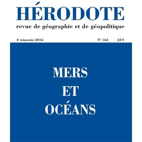 Hérodote numéro 163 - Mers et océans