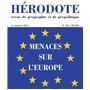Hérodote numéro 164 - Menaces sur l'Europe