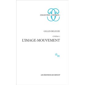 Cinéma 1 L'image-mouvement