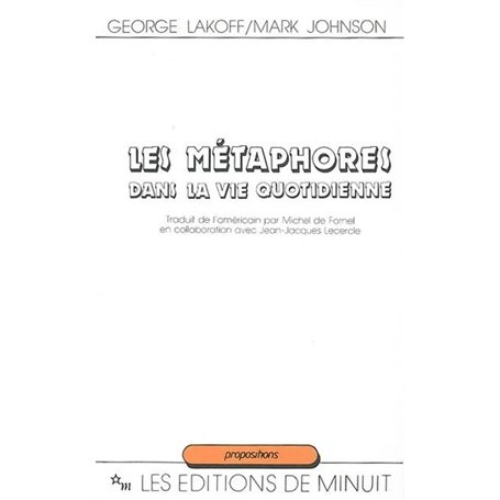 Métaphores dans la vie quotidienne