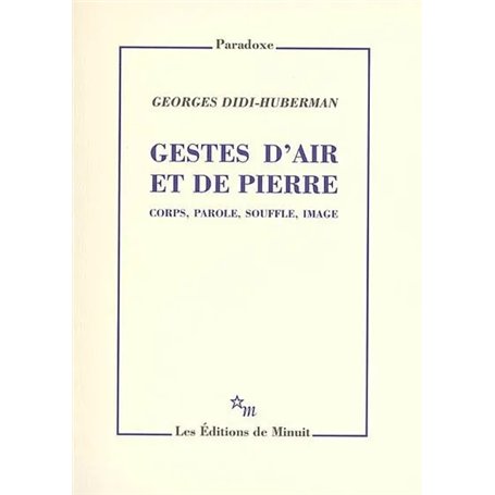 Gestes d'air et de pierre