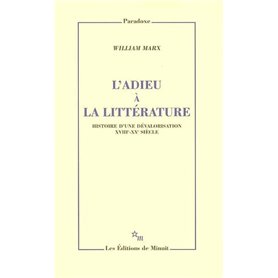 L'adieu à la littérature