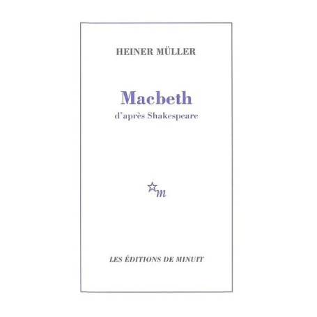 Macbeth d'après Shakespeare