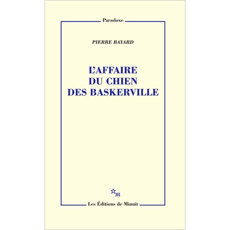 L’affaire du chien des Baskerville