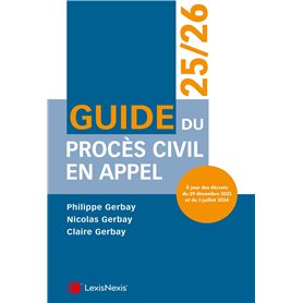 Guide du procès civil en appel 25/26