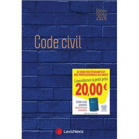 Code civil 2026 -   Jaquette Blue wall