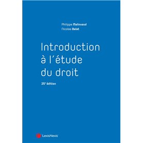 Introduction à l'étude du droit