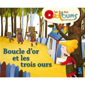 Pack 5 exemplaires Boucle d'or et les trois ours - Les minis oralbums