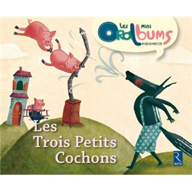 Pack 5 exemplaires Les trois petits cochons - Les minis oralbums
