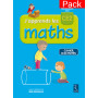 Pack de 6 cahiers J'apprends les Maths CE2