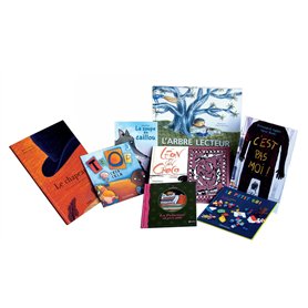 Pack de 8 albums A l'école des albums serie bleue