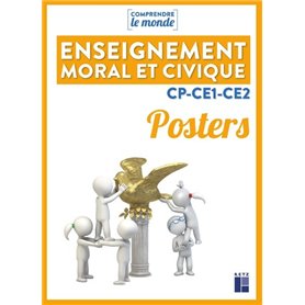 Posters Enseignement moral et civique cycle 2 / CP-CE1-CE2