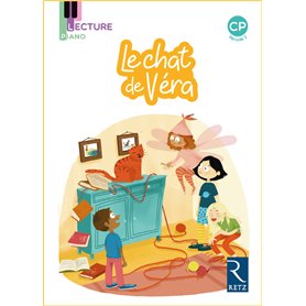 Pack de 5ex - Lecture Piano - Le chat de Véra CP