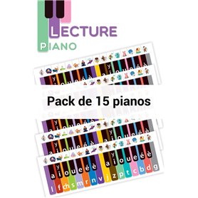 Pack de 15 - Outil Piano