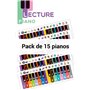 Pack de 15 - Outil Piano