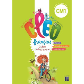 CLEO - Guide pédagogique CM1 (Manuel et fichier école inclusive/dys) + Téléchargement