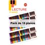 Pack de 15 pianos CE1