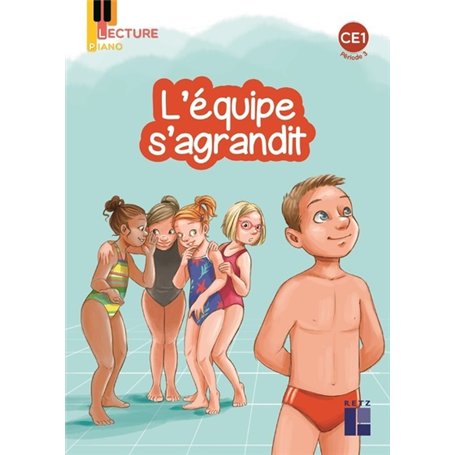 Piano : Album CE1 série 2 période 3 - L'équipe s'agrandit pack de 5