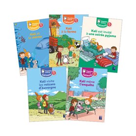Premières lectures Calimots CP unités 1 à 5 - pack de 5 titres