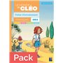 Pack de 10 - Le monde de Cléo CE2 - fichier d'entrainement + aide mémoire