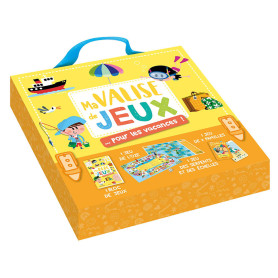 Ma valise de jeux... Pour les vacances !