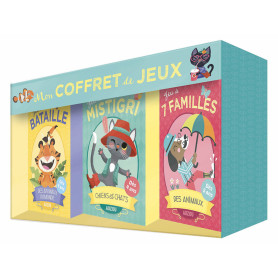 Coffret de 3 jeux de cartes