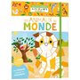 Mes tout premiers autocollants mosaïque - Les animaux du monde