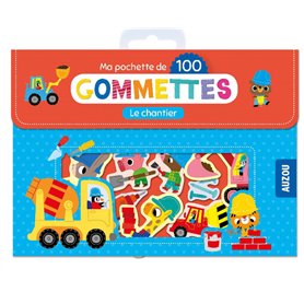 Ma pochette de 100 gommettes - Le chantier