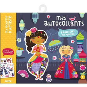 Mes autocollants - Princesses du monde - Ma pochette d'artiste