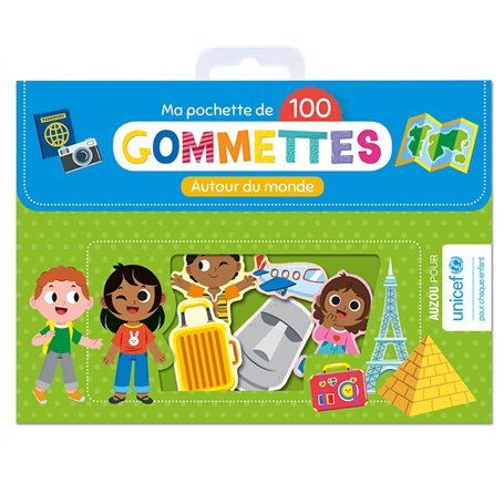 Autour du monde - Ma pochette de gommettes