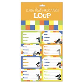 Mes étiquettes Loup