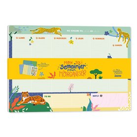 Ma papeterie créative - Mon joli semainier pour m'organiser