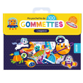 Ma pochette de 100 gommettes - L'espace