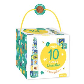 Mes 10 cubes à toucher et... à empiler