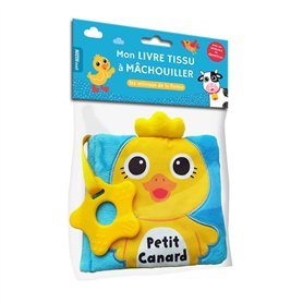 Mon livre tissu à machouiller - Petit canard