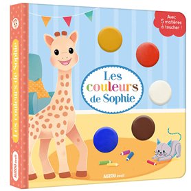 Les couleurs de Sophie - Livre à toucher