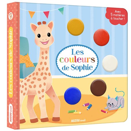 Les couleurs de Sophie - Livre à toucher