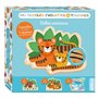 Bébés animaux - Mes puzzles évolutifs à toucher