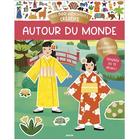 Mes 500 autocollants - Autour du monde