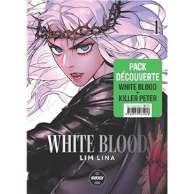 Pack découverte Lina Lim - White Blood T01 & Killer Peter T01